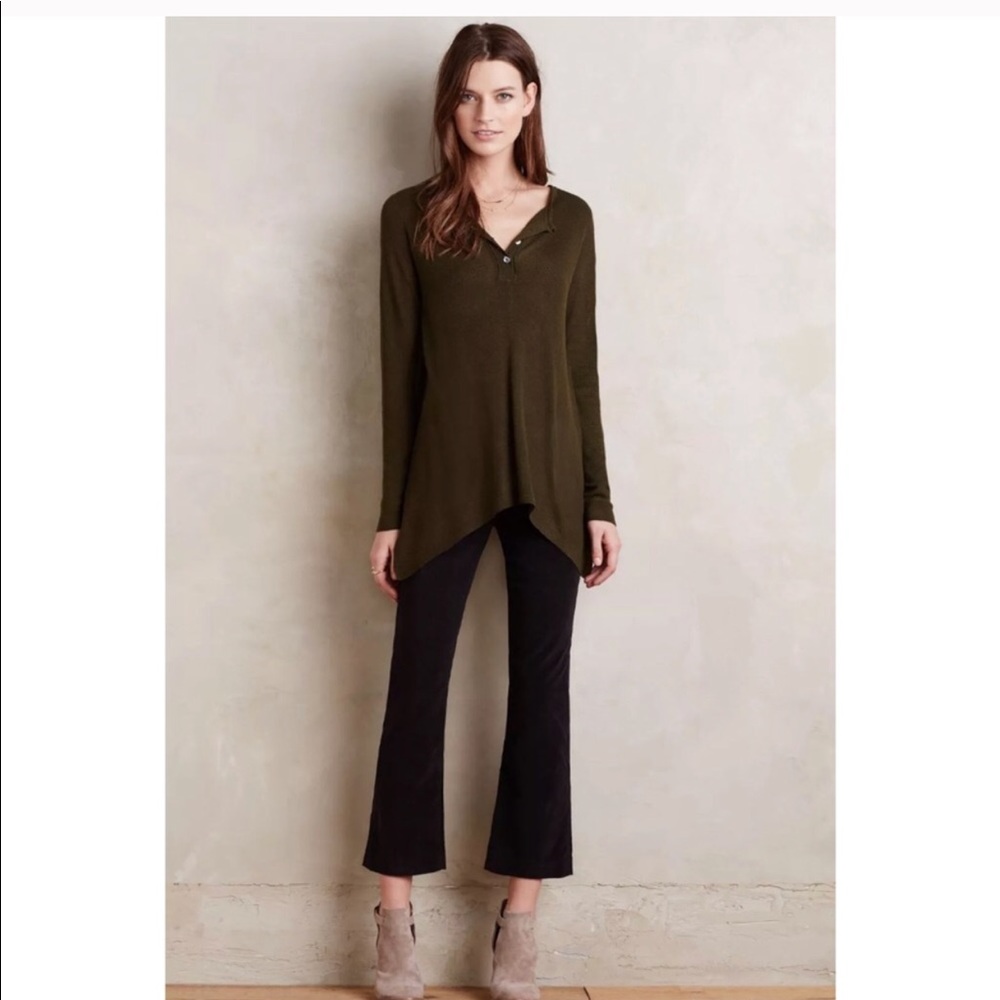 Pilcro cropped corduroy pants